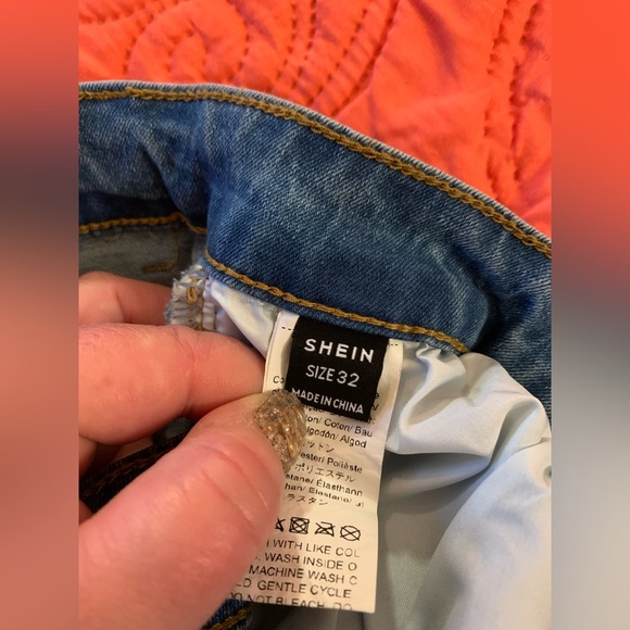 Embroidered jeans - Picture 6 of 7